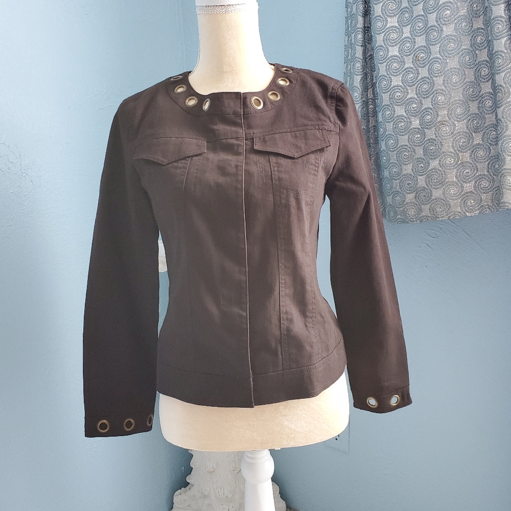 Focus 2000 metal embellishment blazer/jacket B20